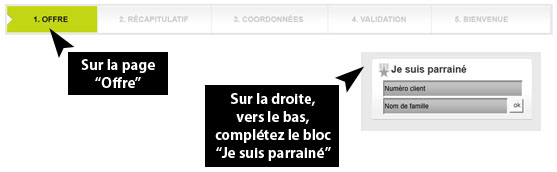 Tutoriel parrain Numericable